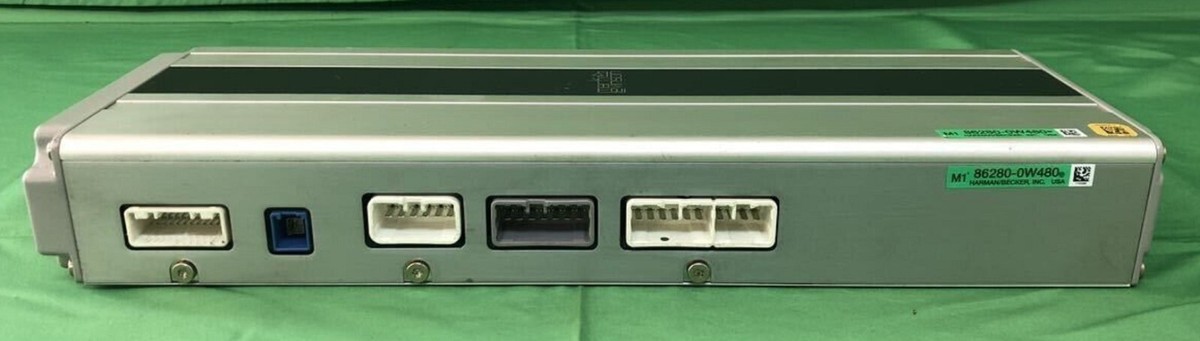 2007-2009 LEXUS LS460 Amplifier Audio 'Mark Levinson' 86280-0W480