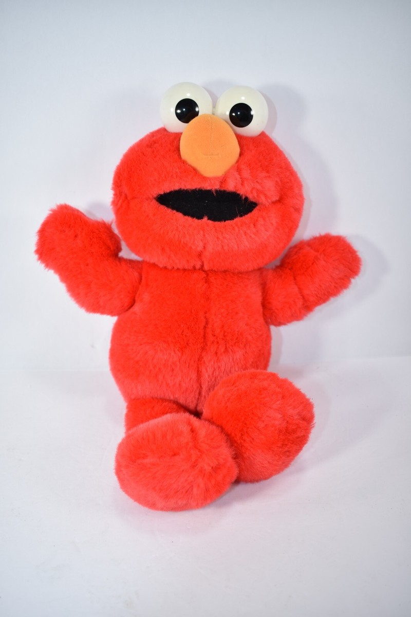 VINTAGE 1995 TYCO SESAME STREET TICKLE ME ELMO ORIGINAL PLUSH