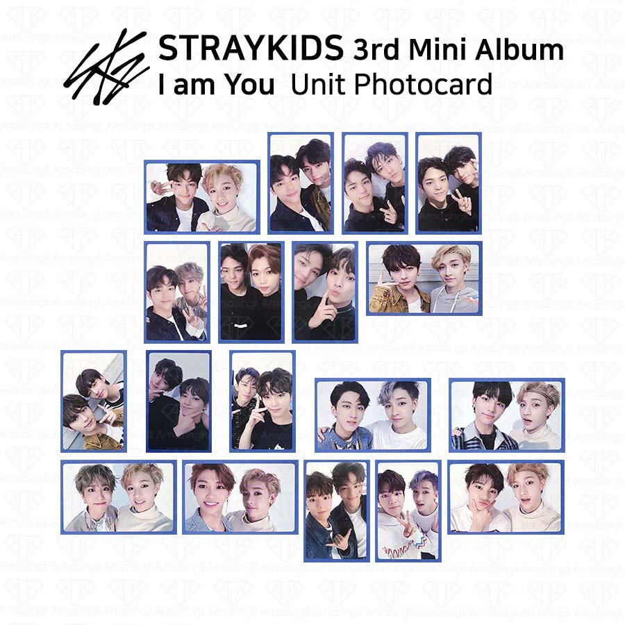 Stray Kids 3rd Mini Album I Am You Official Photocard Unit B