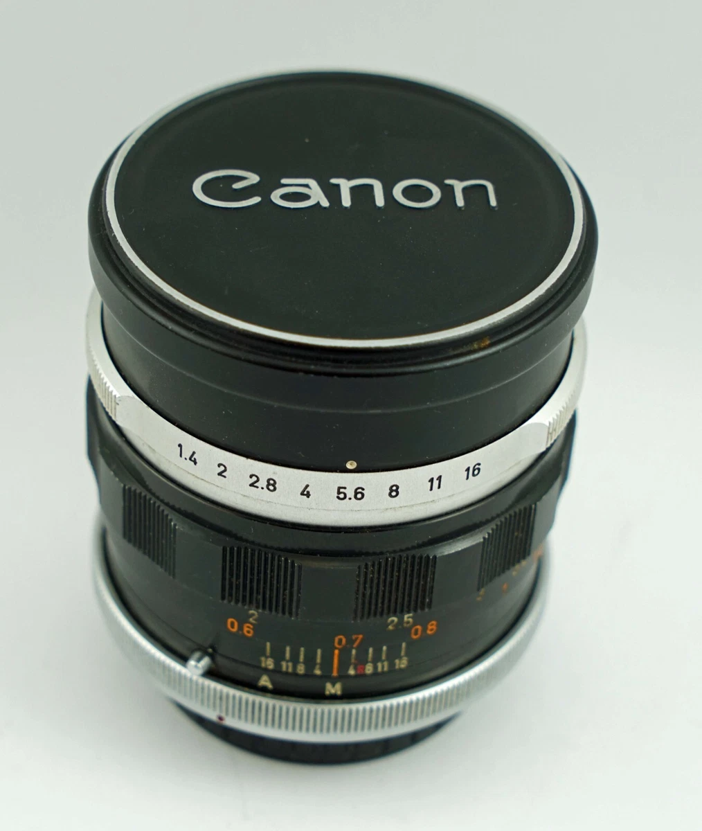 Canon FL f/1.4 Lenses 50mm Focal for sale | eBay
