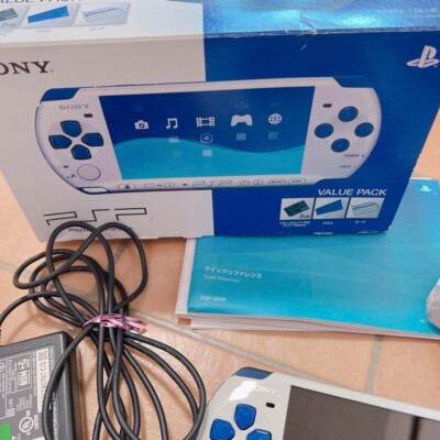 PlayStation Portable PSP Value Pack White Blue PSPJ-30018 Japan
