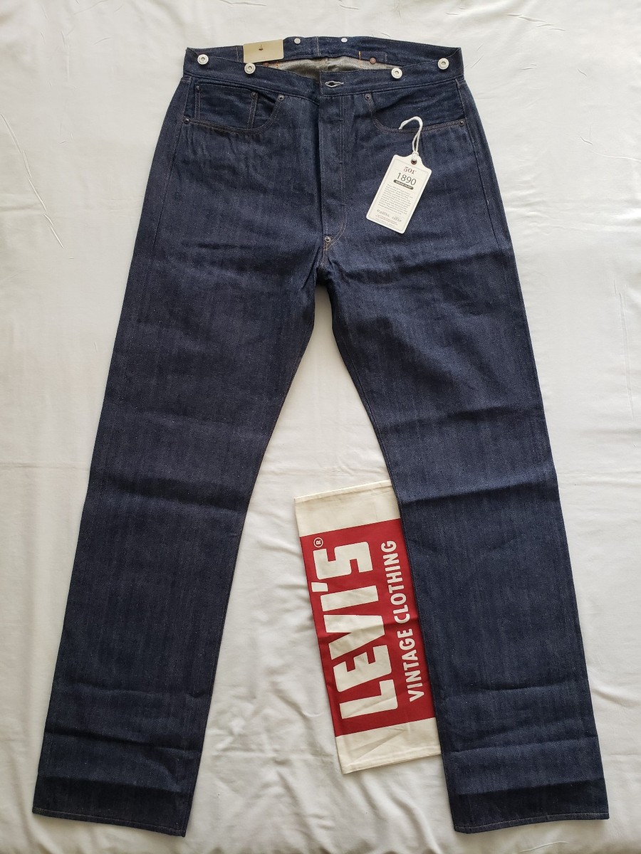 LEVI'S 1890 501 xx LVC Vintage Clothing Selvedge 1937 1933 Men's