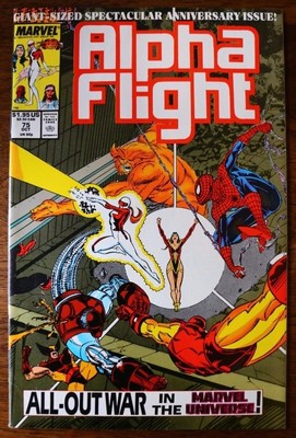 ALPHA FLIGHT #75 GIANT-SIZED (OCT 1989, MARVEL) Comics 