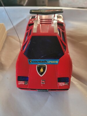 Vintage NIKKO RC Lamborghini Countach LP500S 1/24 Made In Japan | eBay