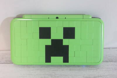 Nintendo 2DS LL XL MINECRAFT CREEPER EDITION Console USED | eBay