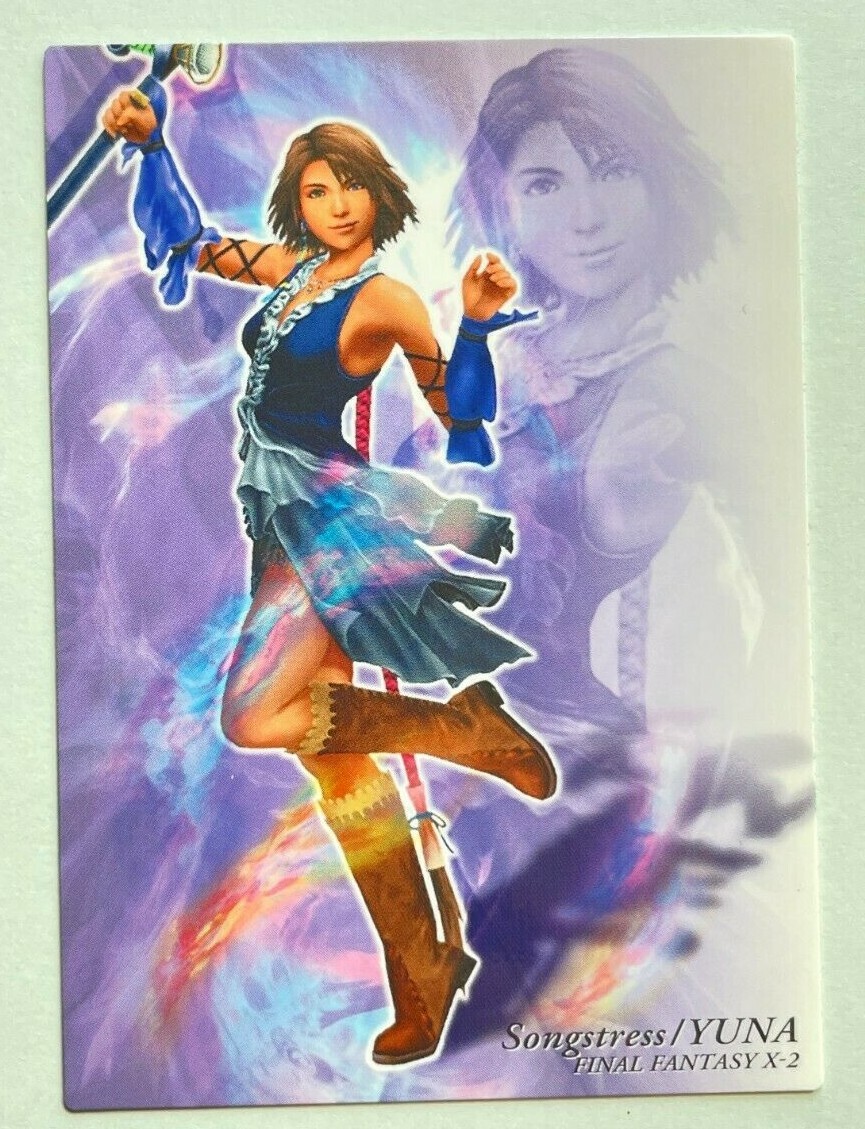 Songstress / Yuna Final Fantasy X-2 Art Museum Trading Card #595