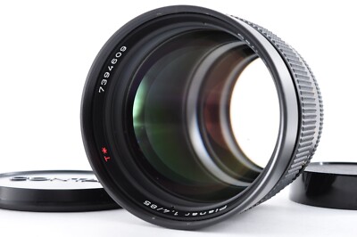 Contax Carl Zeiss Planar T* 85mm f/1.4 MMJ MF Lens C/Y Mount From