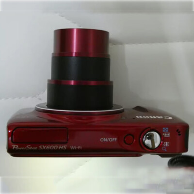 Canon Powershot SX600 HS Red 16.0MP 18x Optical Zoom Digital