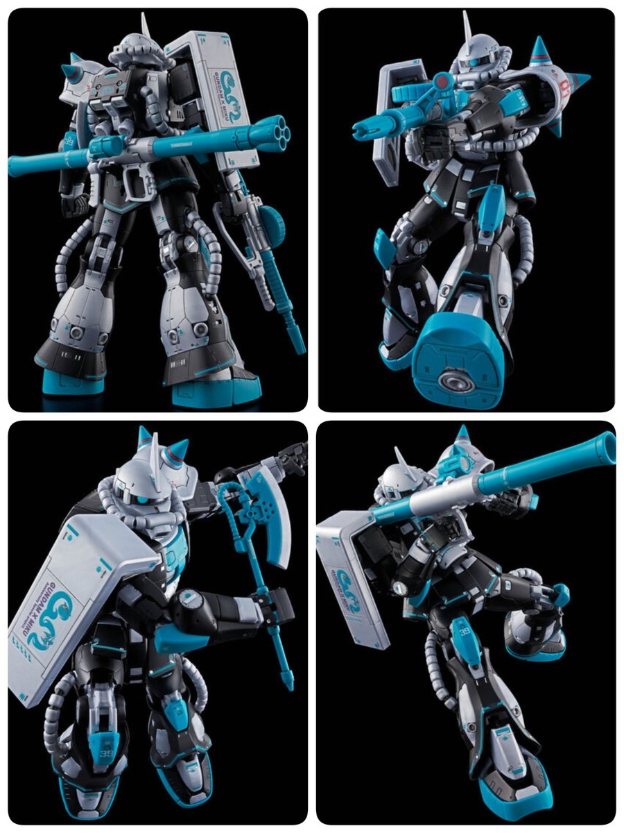 RG 1/144 MS-06S Zaku II [Hatsune Miku Ver.] Premium Bandai limited