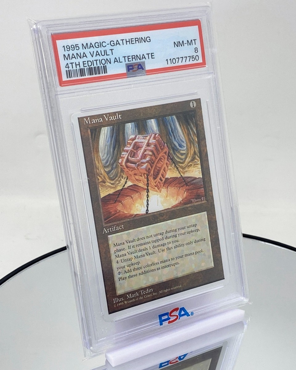 MTG Mana Vault Alternate 4th Edition Regular Rare for sale online
