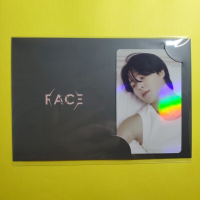 JIMIN BTS FACE Photo Card Japan JPFC POB Solo Album Weverse