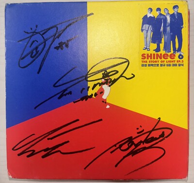 SHINEE ['The Story of Light' EP.3 - The 6th Album] Autographed