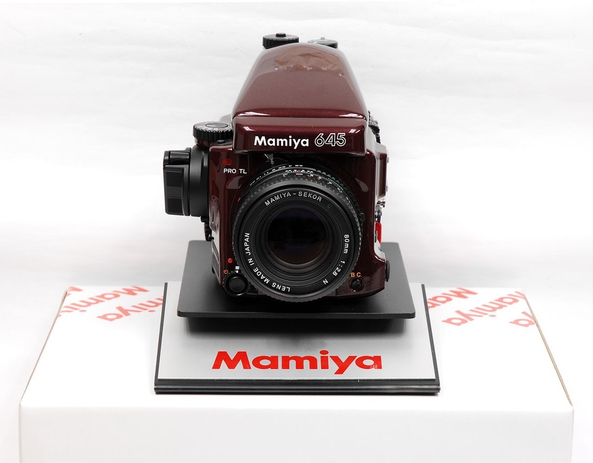 Mamiya 645 PRO TL SPECIAL ULTRA-RARE EDITION ((( COLOR SET