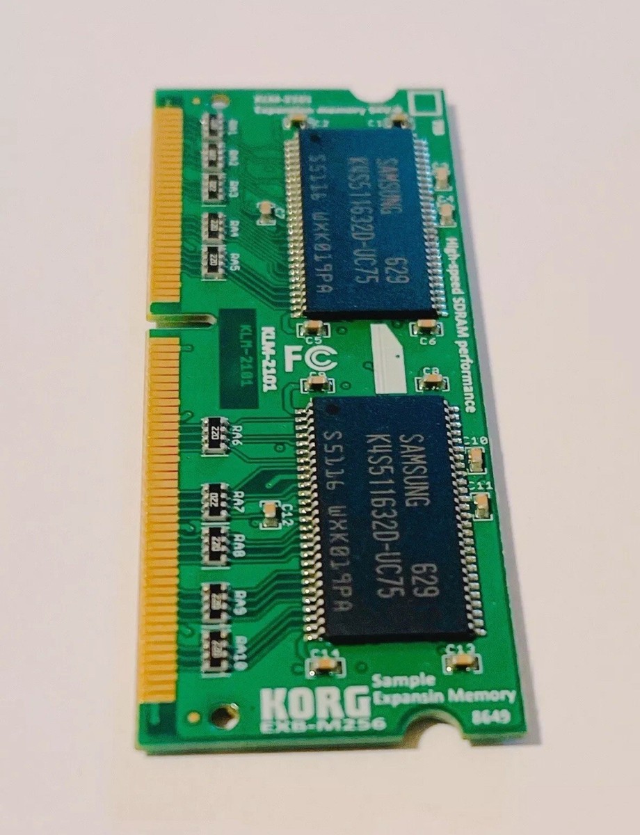 Korg EXBM256 Sample Memory Expansion Card for M3 and Pa2Xpro for