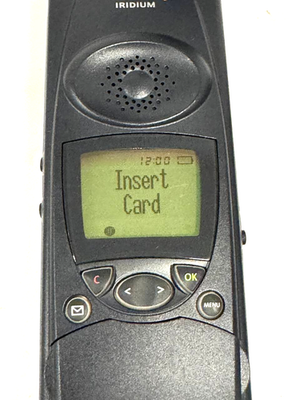 Motorola 9500 Satellite Iridium Phone #1 | eBay