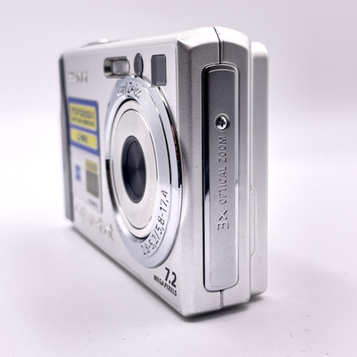 Sony Cyber-shot DSC-W80 7.2MP Digital Camera Silver – Japanese
