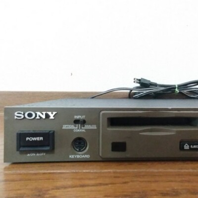 SONY MDS-E10 Professional MD Recorder Player Rack Mount Free
