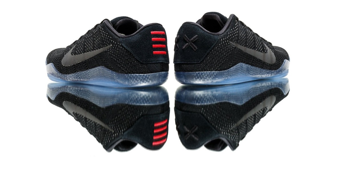 Nike Kobe XI 11 Elite Low Triple Black Space Ice Mamba 822675-001