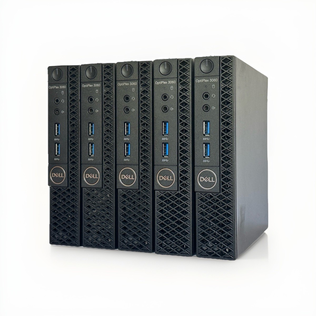 Lot of 5 Dell OptiPlex Micro 3060 i3-8100T 3.1GHz 8GB 128GB M.2
