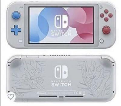 Nintendo Switch Lite POKEMON Console Zacian and Zamazenta Limited