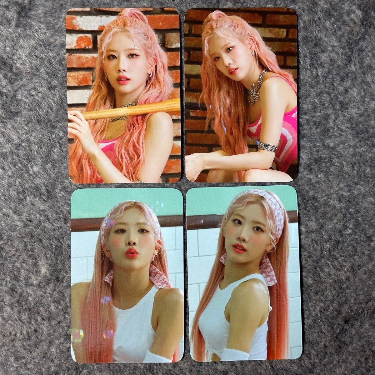 KimLip Official 4pcs Photocard Set Loona 2023 Season's Greeting