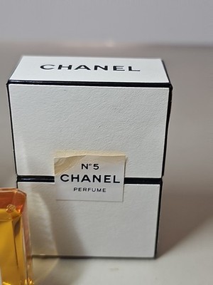 Vintage Chanel No. 5 Perfume 1/3 oz / 10 ML NIB Bottle Is Sealed