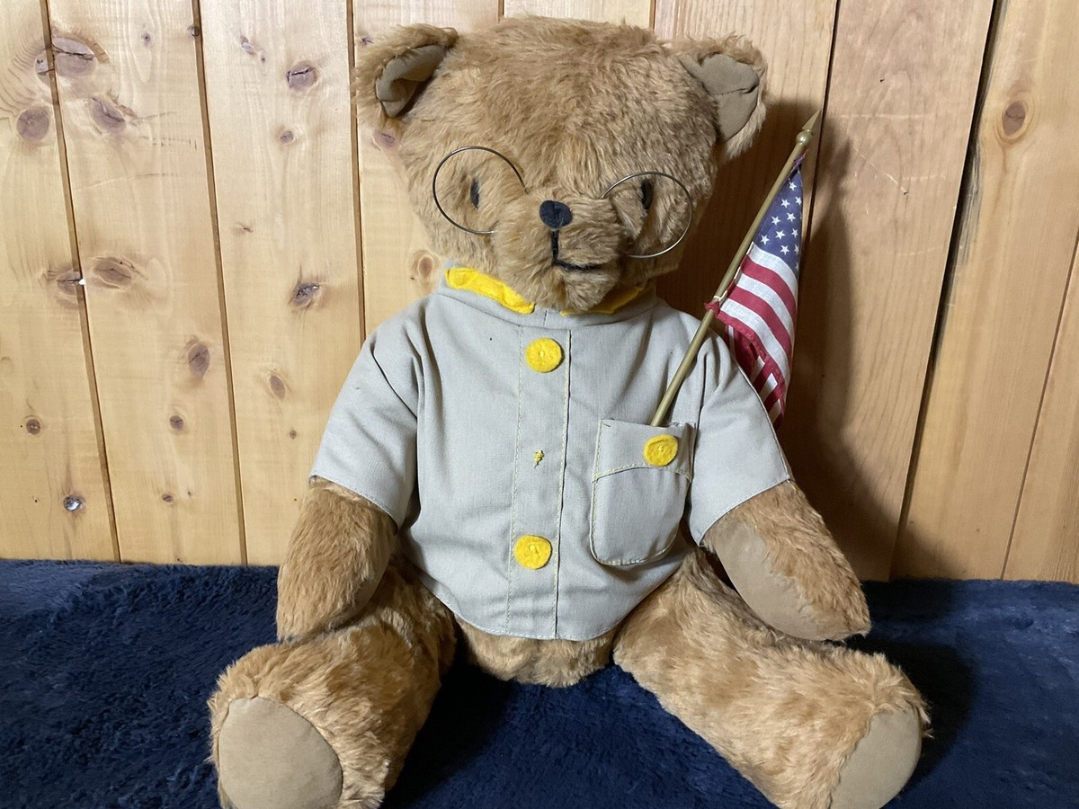 Colonel Teddy by Woods & Woods Plush Bear Theodore Roosevelt Rough