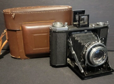 Zeiss Ikon Ikonta 521/16 Folding 120 Film Camera Novar-Anastigmat