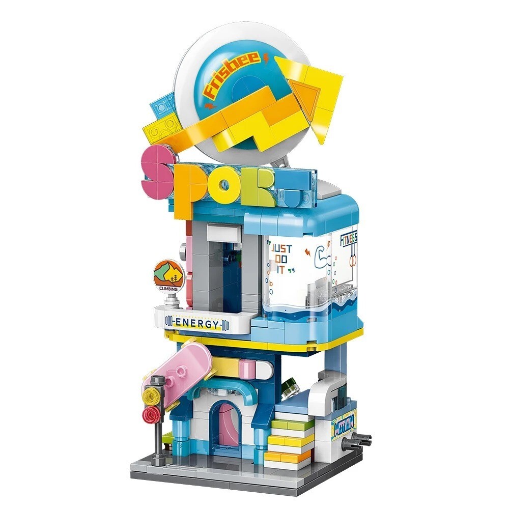 QMAN KEEPPLEY BLOCKS K20832 CITY CORNER SERIES - SPORTS CENTER | eBay