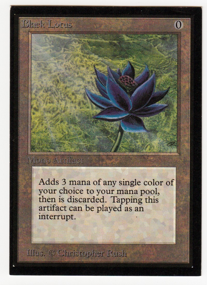 Mtg Black Lotus International Edition IE PSA graded Exellent!!! | eBay