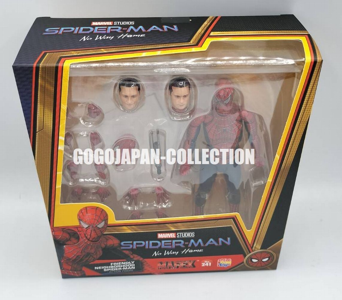 MAFEX No.241 FRIENDLY NEIGHBORHOOD SPIDER-MAN ACTION FIGURE | eBay