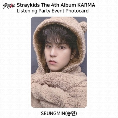 Stray Kids The 4th Album Karma Fans Shop Listening Party Event