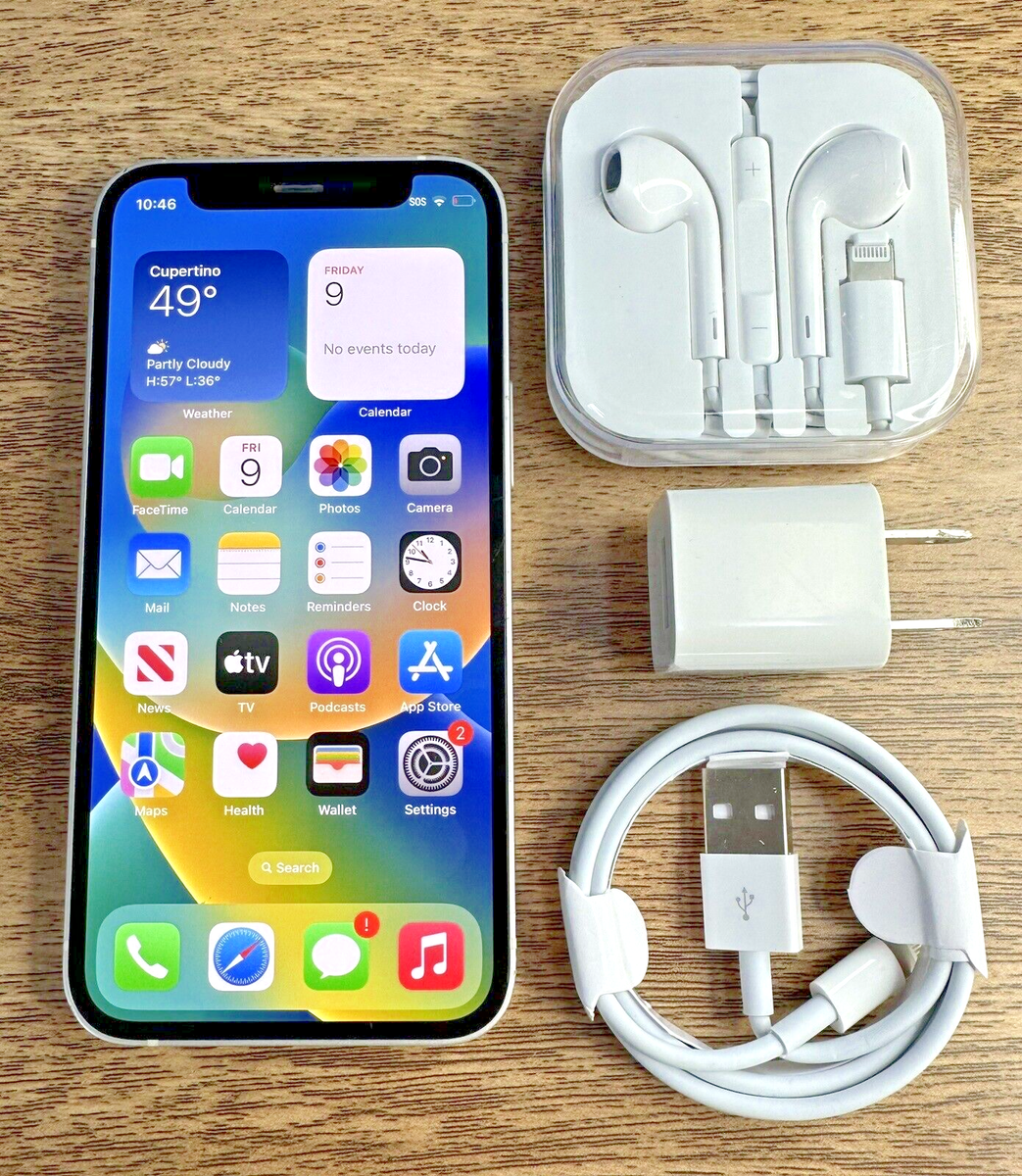 Apple iPhone 12 mini - 64 GB - White (Fully Unlocked) | eBay