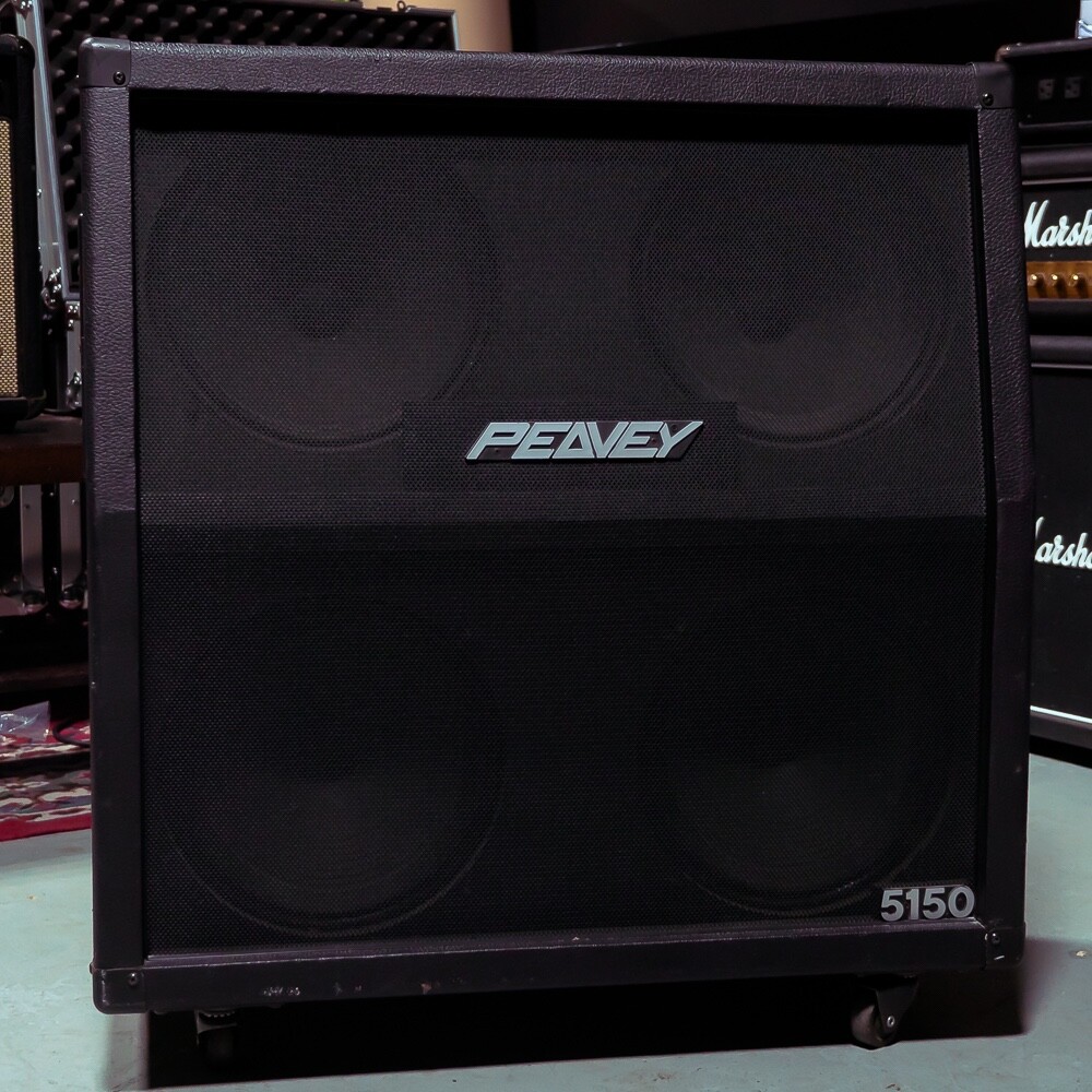 1993 Peavey 5150 Slant Front Guitar Cabinet, 16 Ohms, 300 Watts w