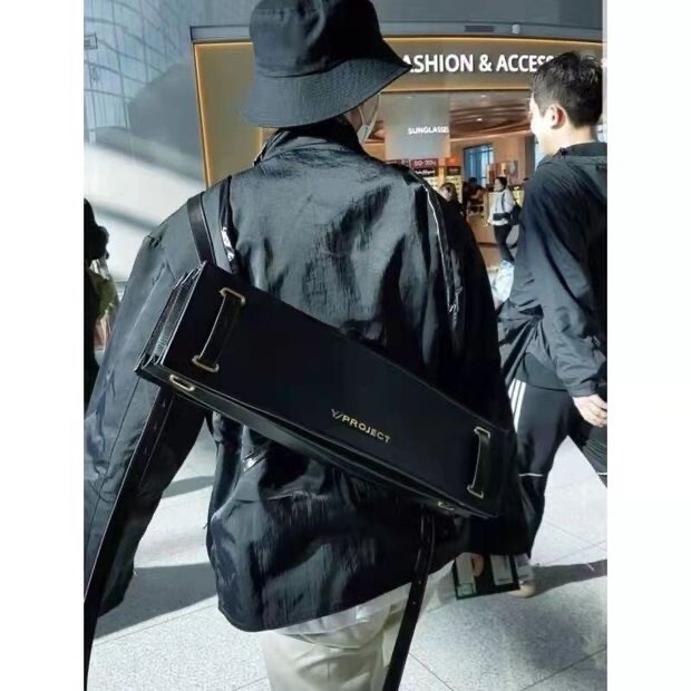 New Accordion Strap Y Project Shoulder Bag Tote Bag Handbag