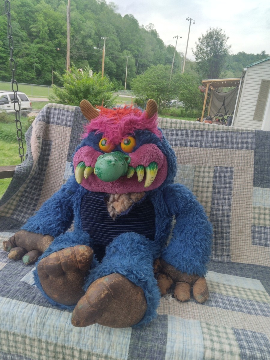 Vintage 1985 My Pet Monster Plush AmToy Big 24” Original Stuffed