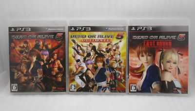 PS3 DEAD OR ALIVE 5, ULTIMATE, LAST ROUND 3games Japan DOA NTSC-J