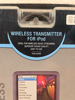 Sony Bluetooth Wireless Transmitter for iPod Black (TMR-BT8iP