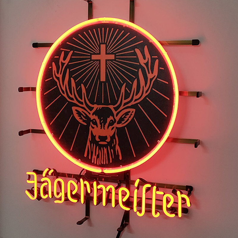 J-agermeisters Neon Light Sign Home Bar Pub Restaurant Store Wall