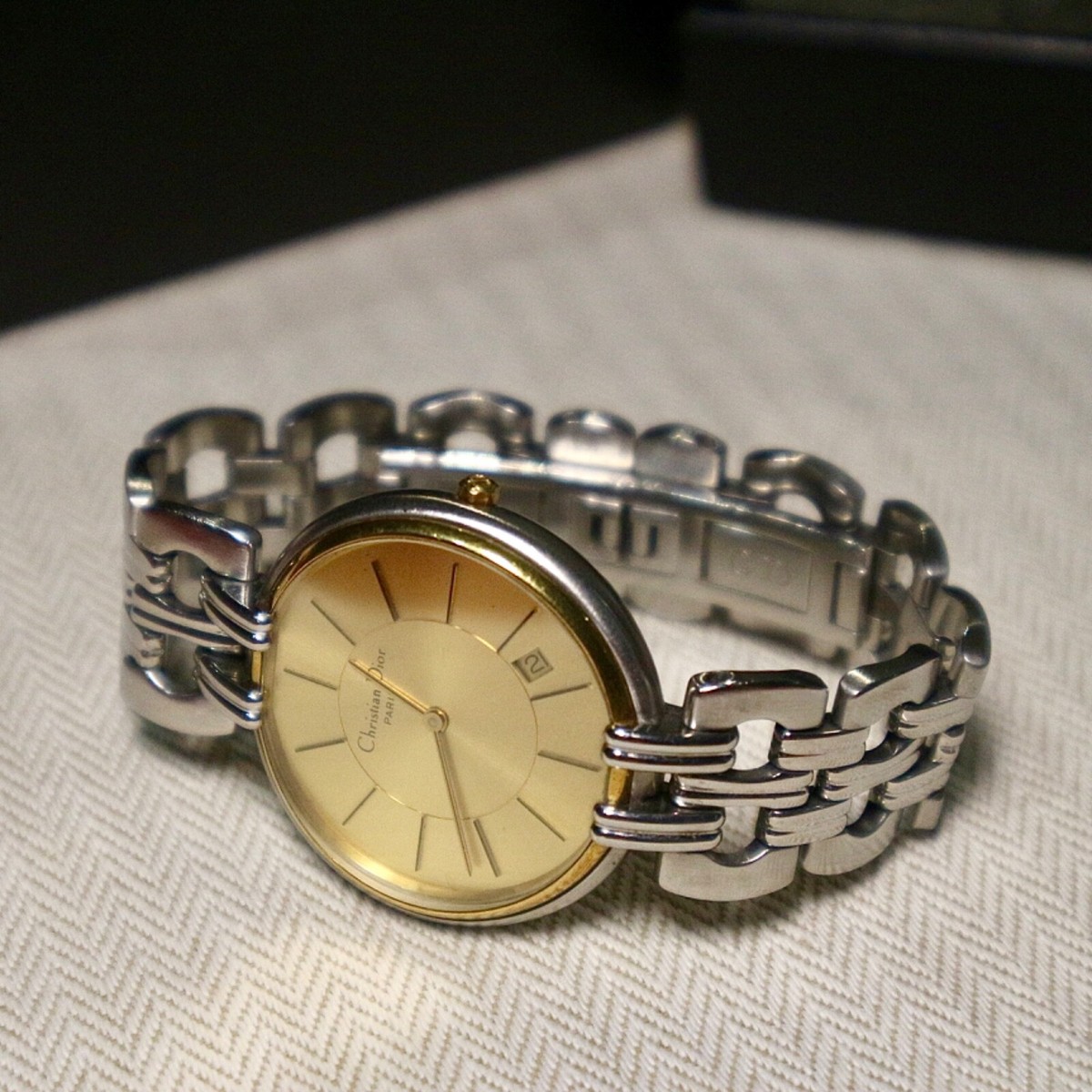 Christian Dior Bagheera Quartz Watch SS D65-110 | eBay