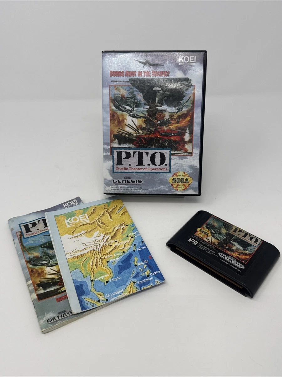 P.T.O.: Pacific Theater of Operations Video Games for sale | eBay