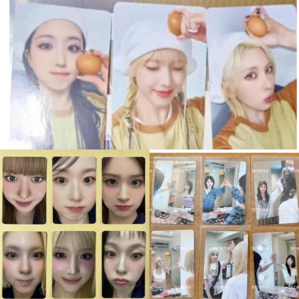 NMIXX FE3O4 STICK OUT OFFICIAL CARD POB FANSIGN FANCALL APPLE