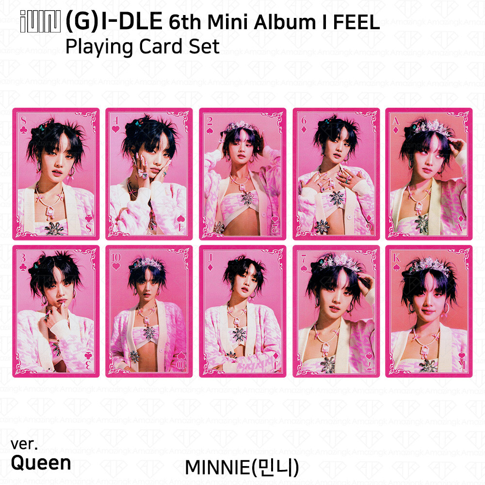 G)I-DLE G-IDLE 6th Mini Album I Feel Queen Ver Each Member Playing