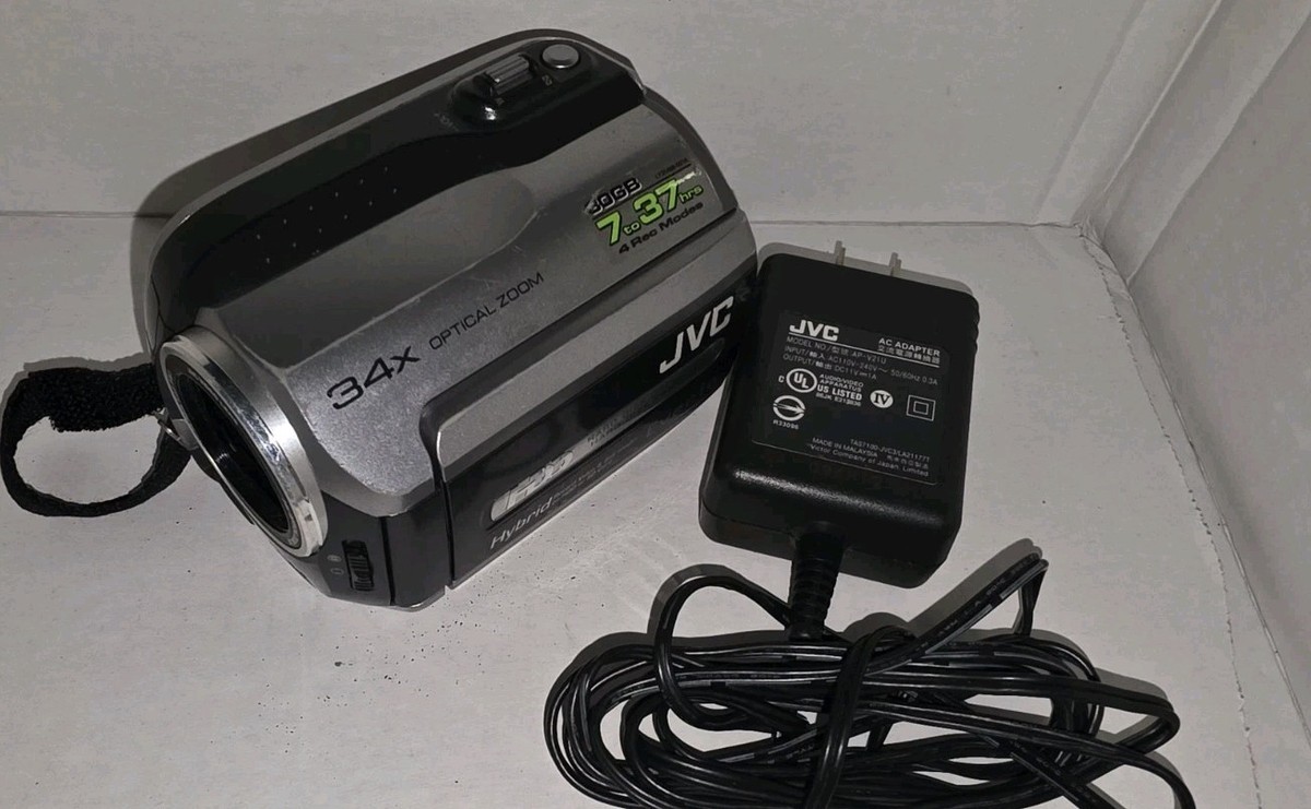 JVC Everio GZ-MG130U 30GB Hybrid HDD Camcorder 34x Optical Zoom | eBay