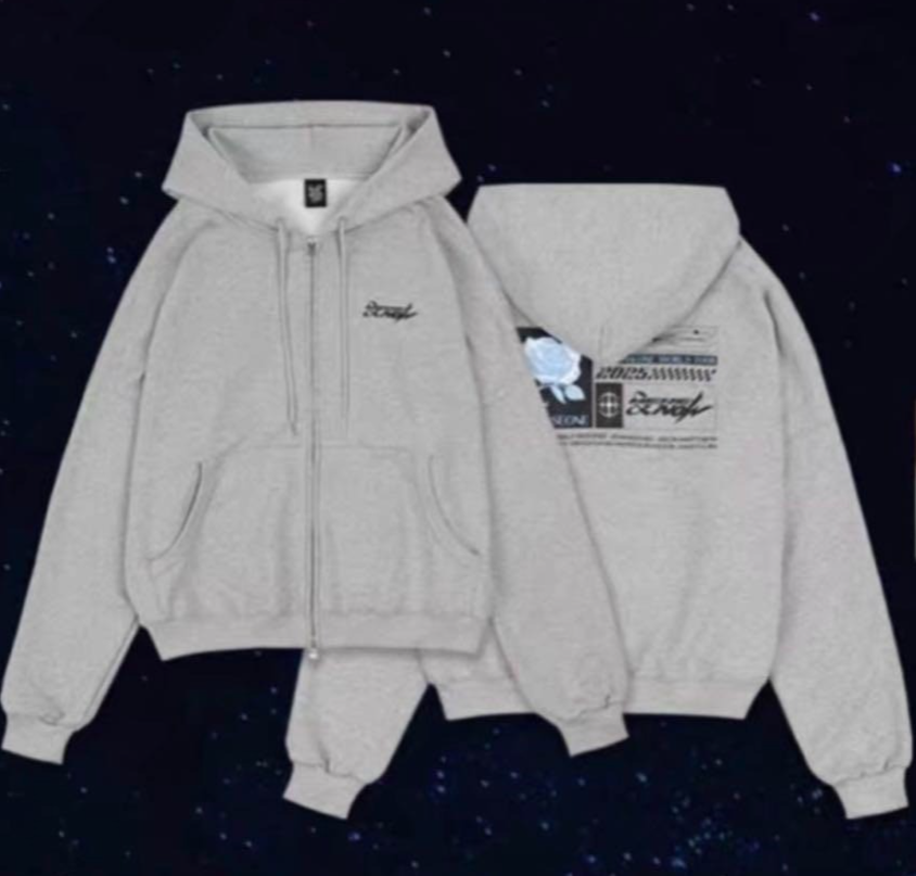 2025 ZEROBASEONE WORLD TOUR HERE＆NOW IN SEOUL Zip-Up Hoodie ZB1