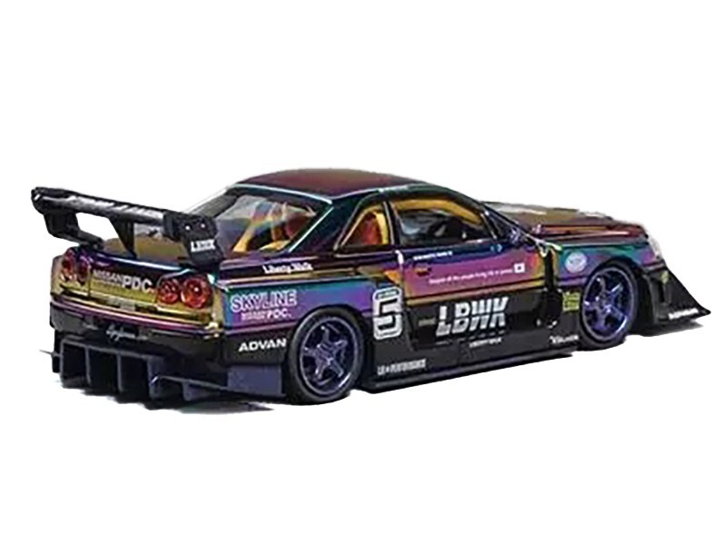 CM Models Nissan Skyline LB-ER34 Super Silhouette Chameleon 1/64