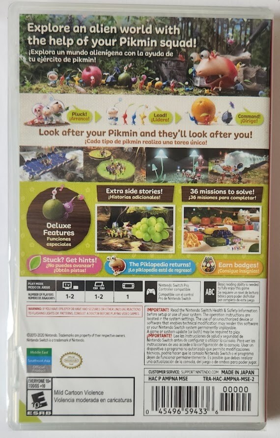 Pikmin 1+2 & 3 Deluxe & 4 Switch New Sealed Bundle Special (Action