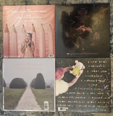 Melanie Martinez -4 Album Colored Vinyl Set Crybaby,K-12,Portals