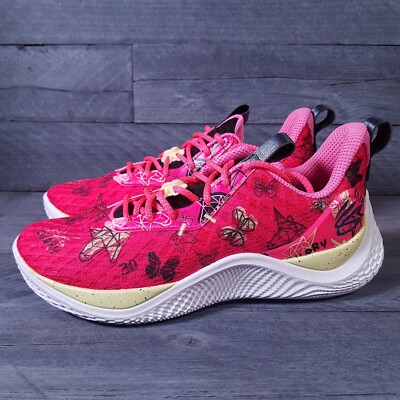 UNDER ARMOUR UA Curry 10 Girl Dad Basketball Shoes Mens 9-13 Pink