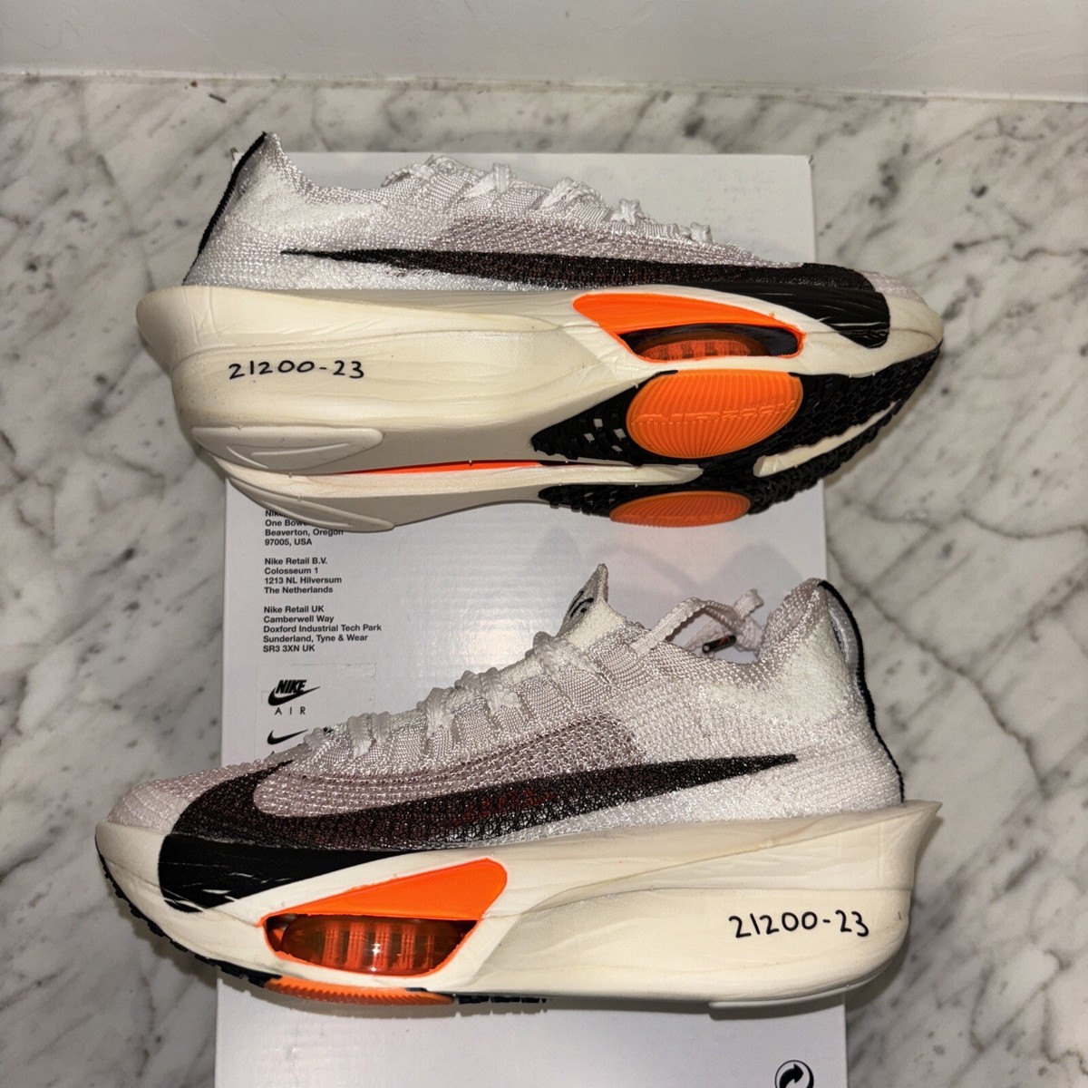 Nike Air Zoom Alphafly NEXT% 3 Prototype Size 5 Womens FD8357-100